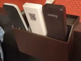 Remote control holder. Organizer
