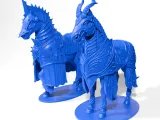 Horses with fantasy armor-3