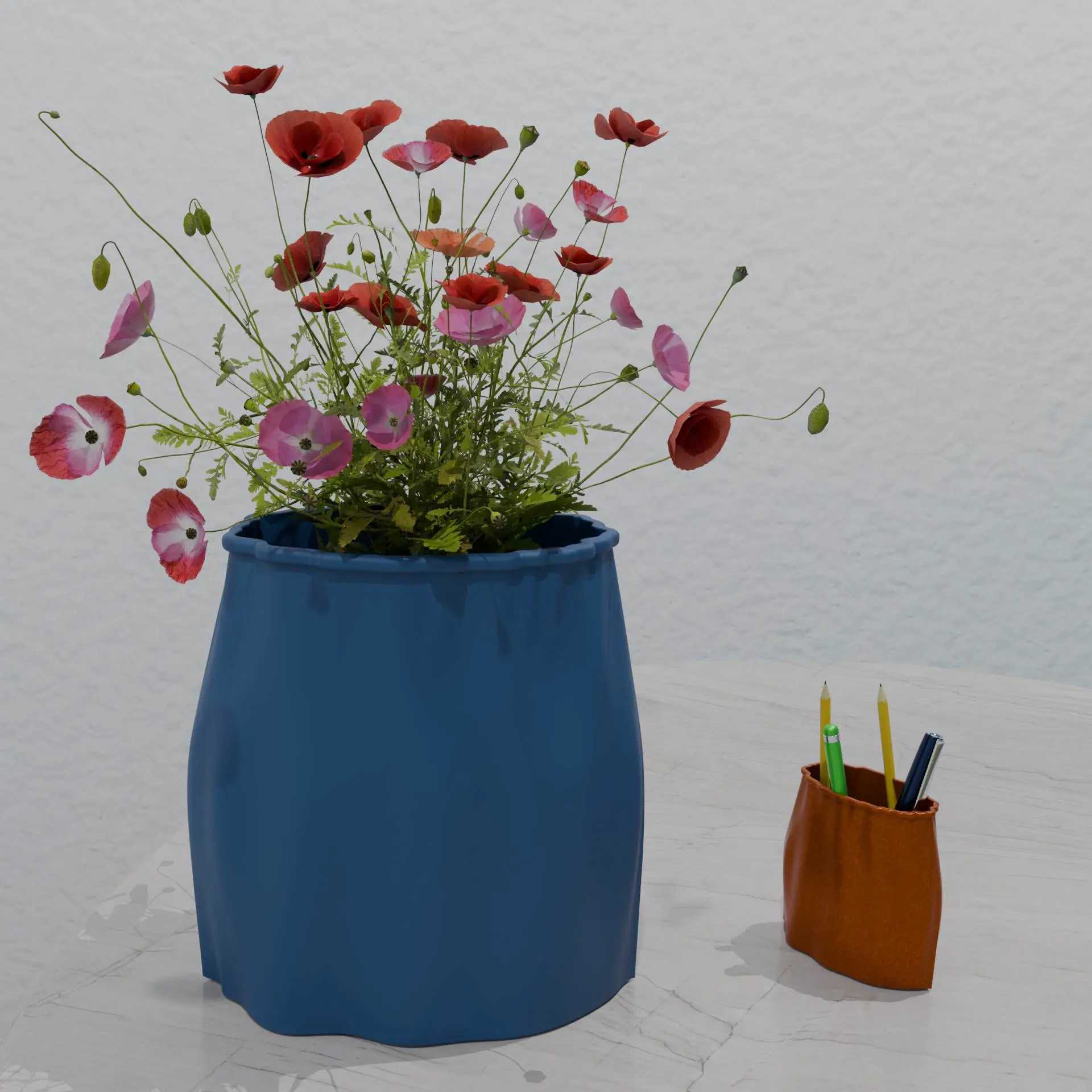 Burlap sack / Bag (vase, penholder)