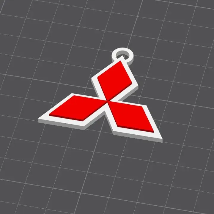 Mitsubishi keychain