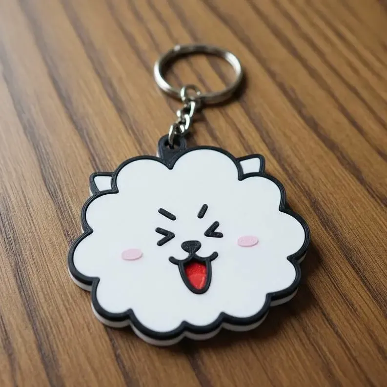 Keychain BT21 - RJ 2 - stl/3mf