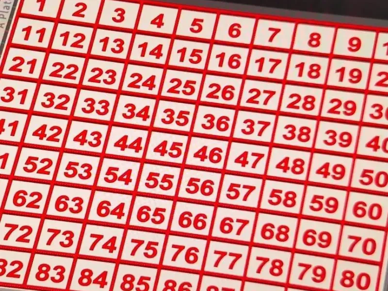 Control de numeros bingo