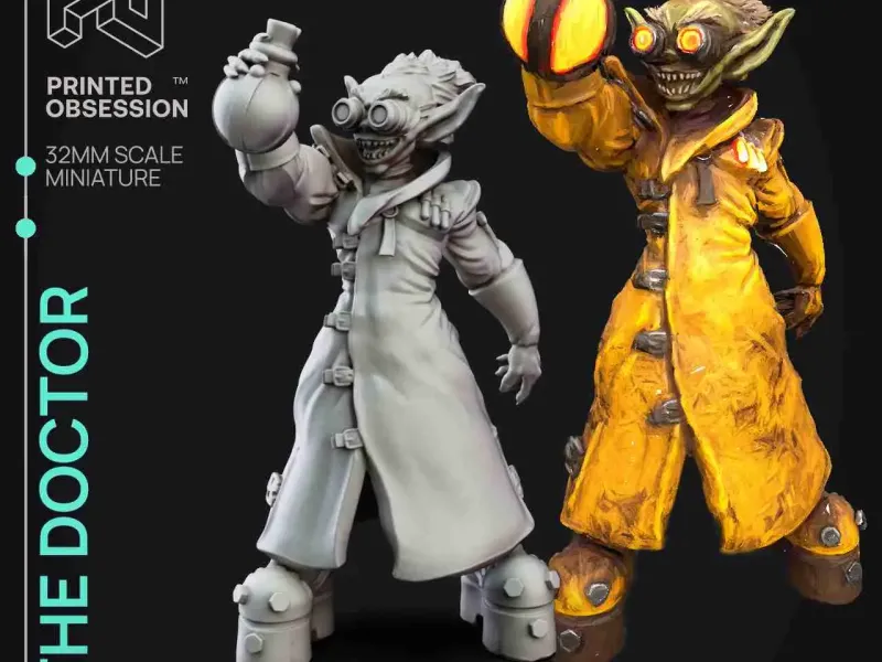 The Doctor - Goblin Alchemist- Goblin Brewers-Presupported -