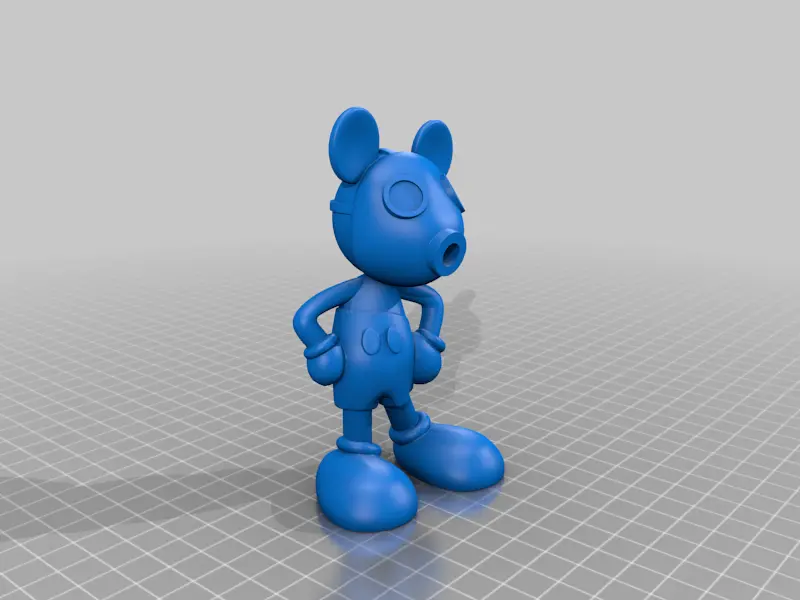 Mickey Mouse gaz maskesi