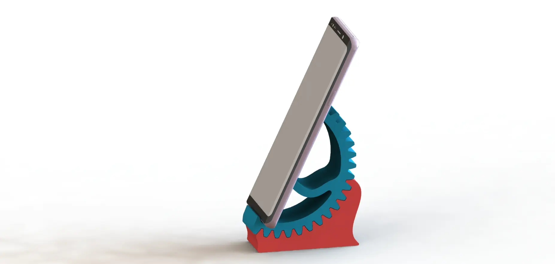 Gear phone holder