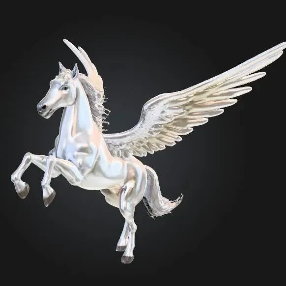 Pegasus in Flight