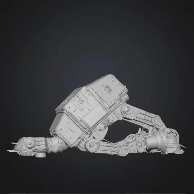 Downed AT AT from Star Wars