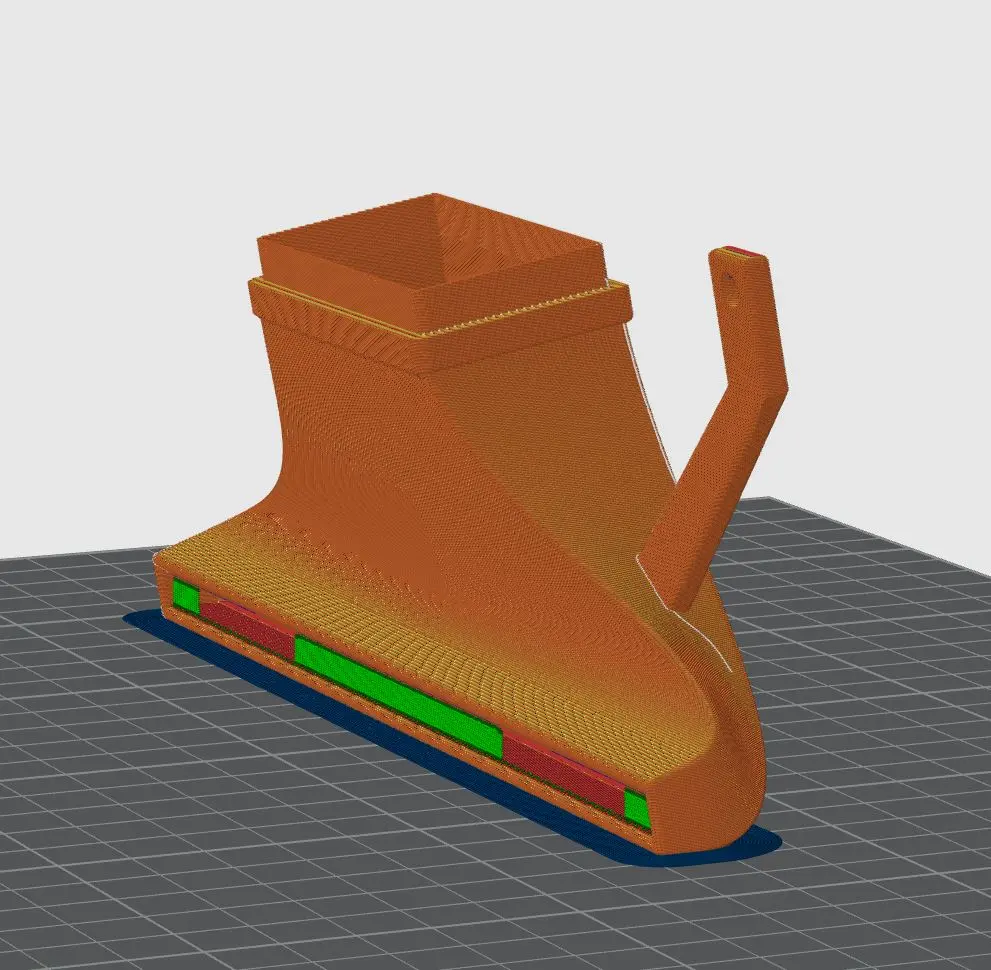 K1 K1C Max - Wider and Quieter Aux Fan Duct
