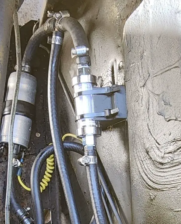 Glass Fuel Filter Holder