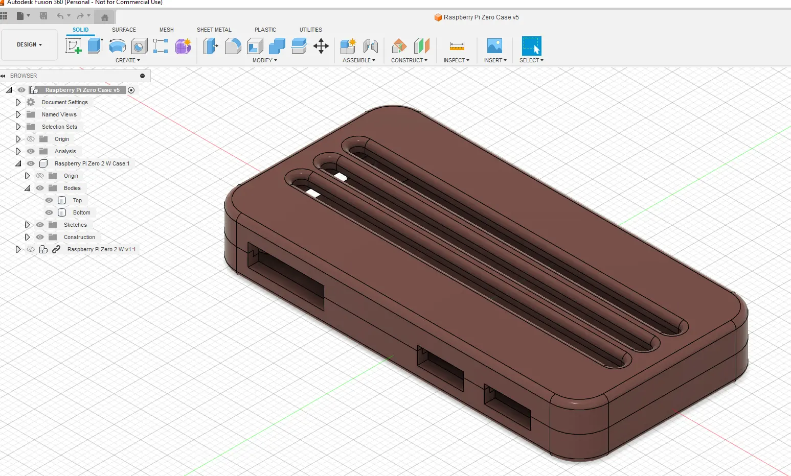 Raspberry Pi Zero 2 W Case
