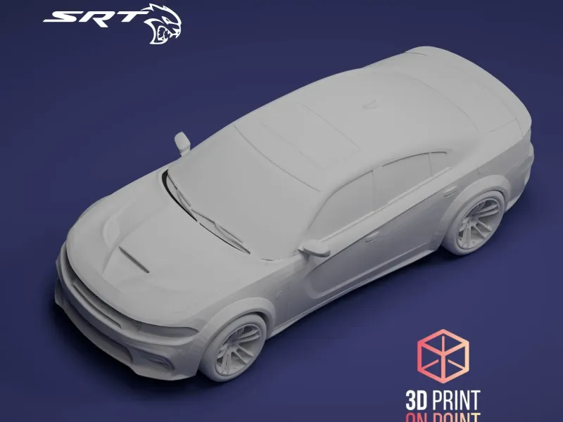 Dodge Charger SRT Hellcat - 3D MODEL
