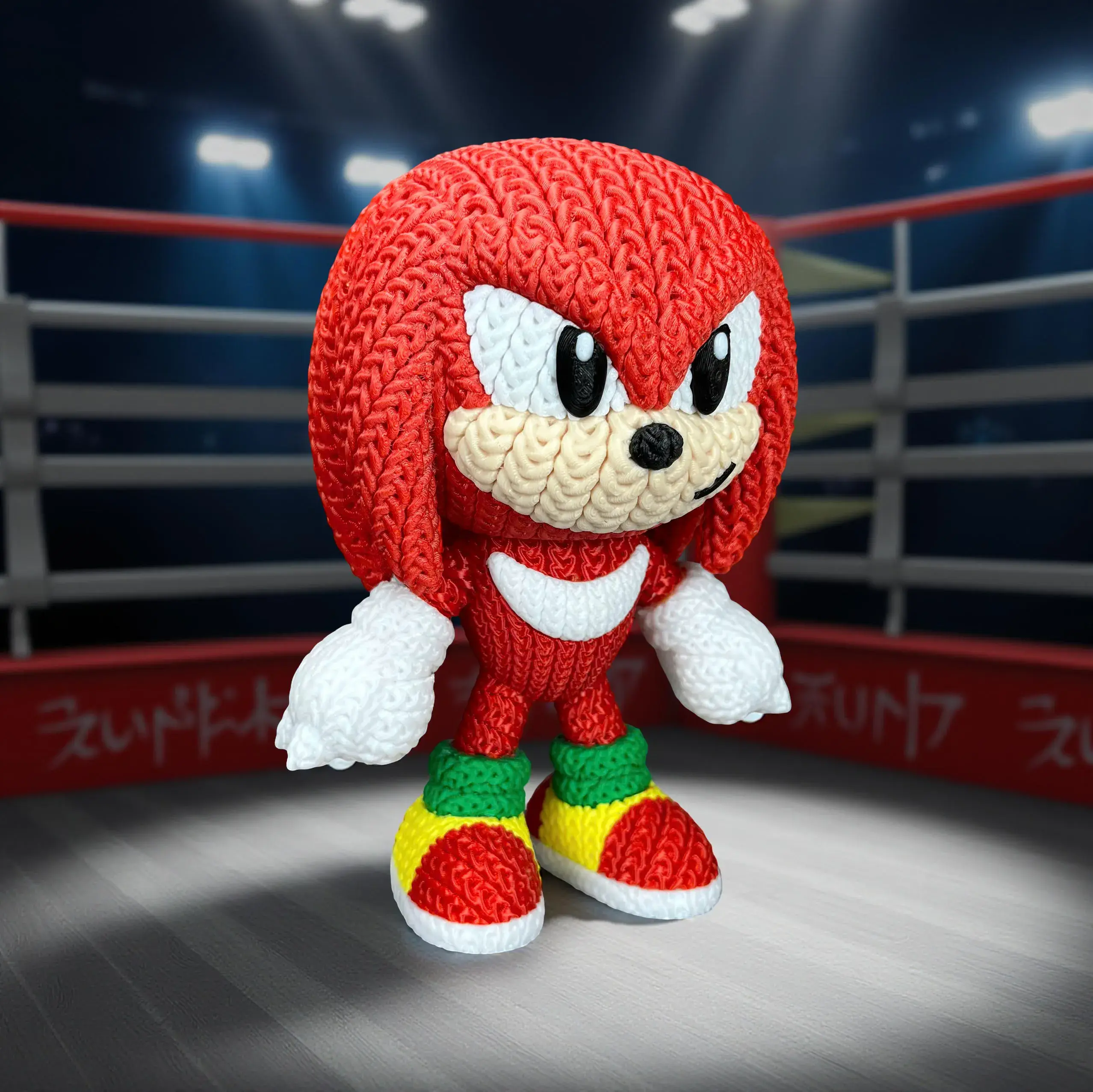 Knuckles Knitted - Crochet - Multipart