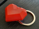 Poly Heart Key Chain-1