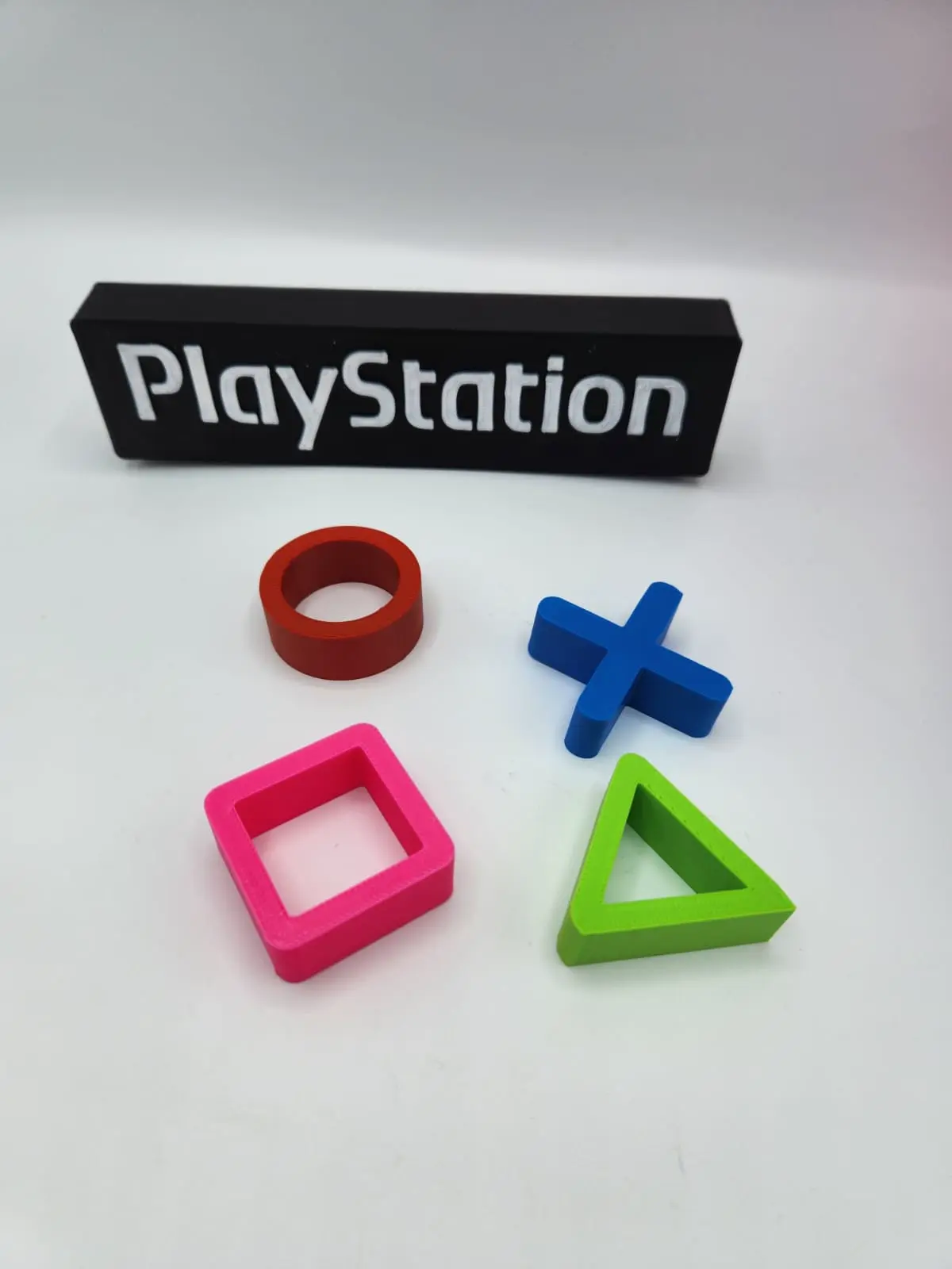 Playstation Logo with symbols