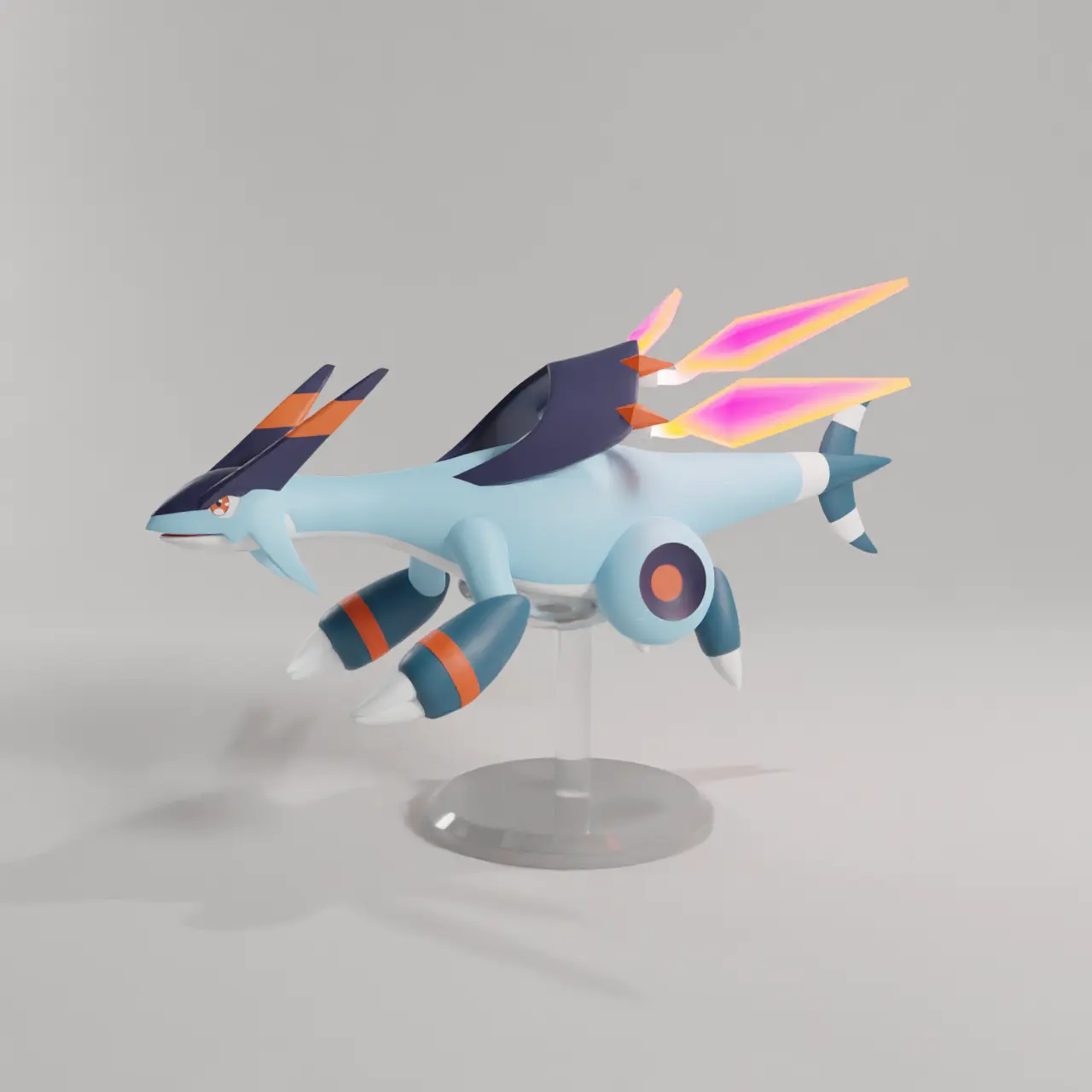 PALWORLD JETDRAGON FIGURE - JET DRAGON PARTS SEPARATED
