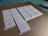 Moon craters FUN tiles terrain set - 1¼ inch tiles-5