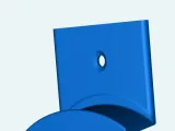 Head phone holder for the wall-1