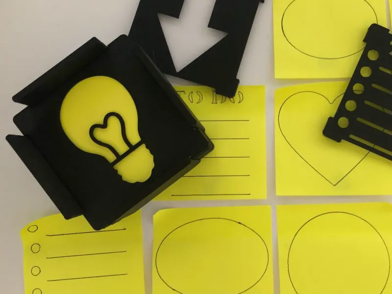 Post-It Note Stencils
