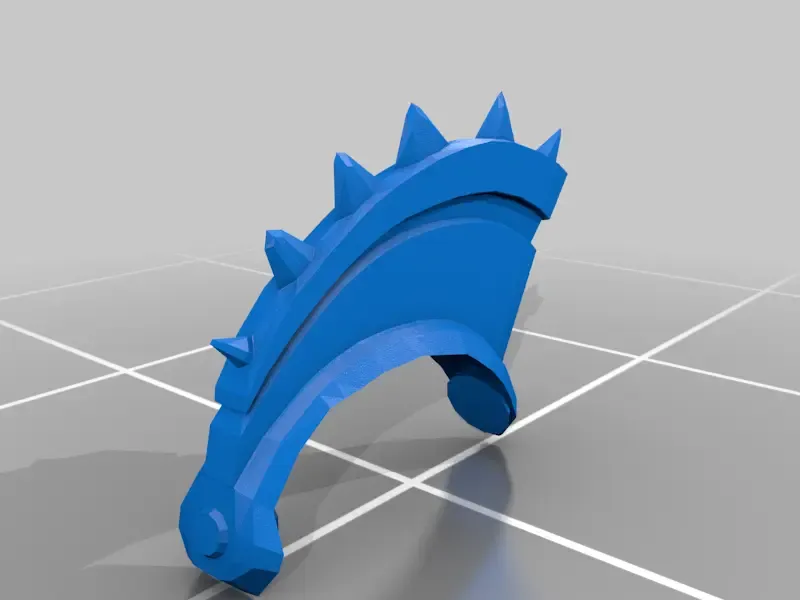 space marine helmet Mohawk