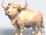 Yak Low Poly-0
