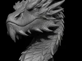 Smaug Bust-3