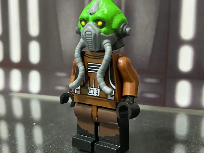 Edrio Two Tubes minifigure star wars custom