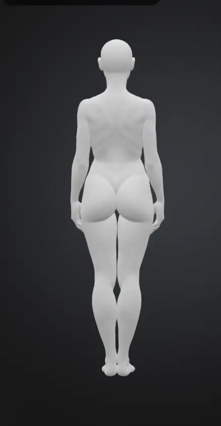 Nude Woman Bald