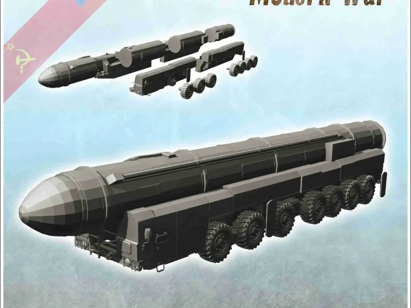 Russian Soviet RT-2PM2 Topol-M SS-27 Sickle B ballistic miss