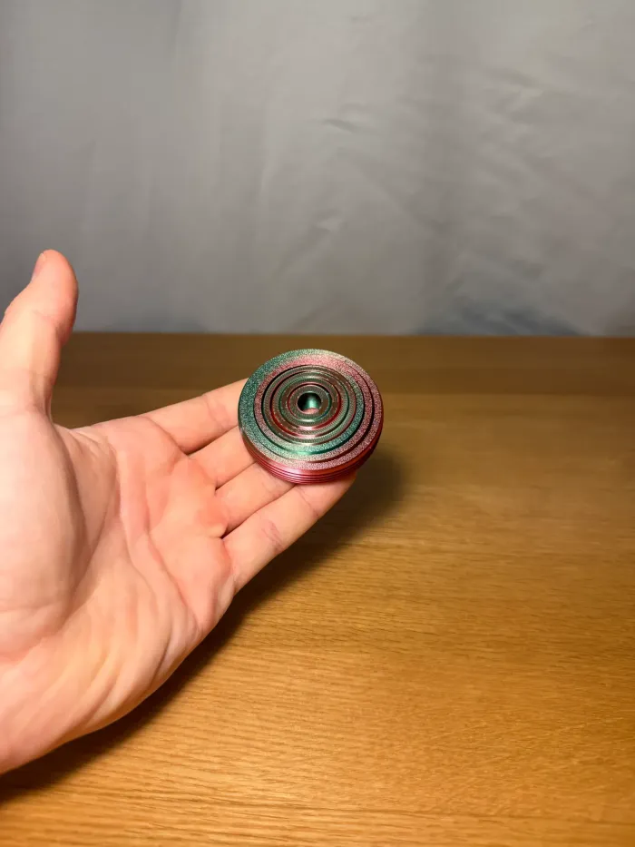 Unlimited Gyro Fidget Spinner - Toys - PLA - 3D printed product - фото 6