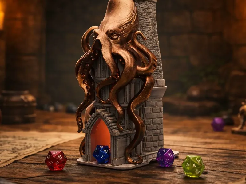Torre de Dados de Polvo Medieval