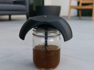 Outdoor/indoor fly trap customize the size for any container