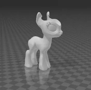 black star pony free model