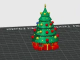 Christmas tree multi colour-1