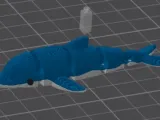 Cute Flexi Dolphin Keychain-3