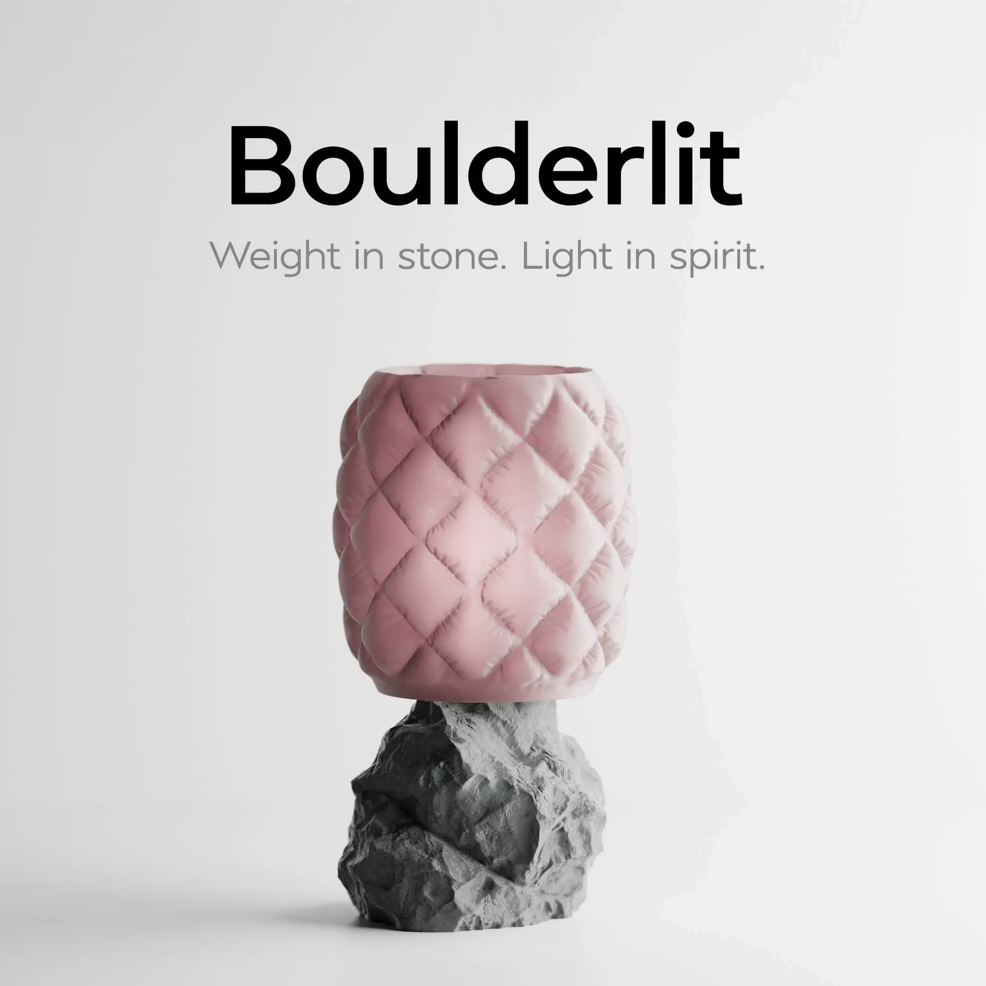 Boulderlit – Weight in stone. Light in spirit.