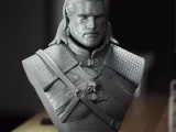 Geralt Bust from The Witcher - Busto de Geralt de Witcher-7