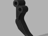 Flat face lever P17-0