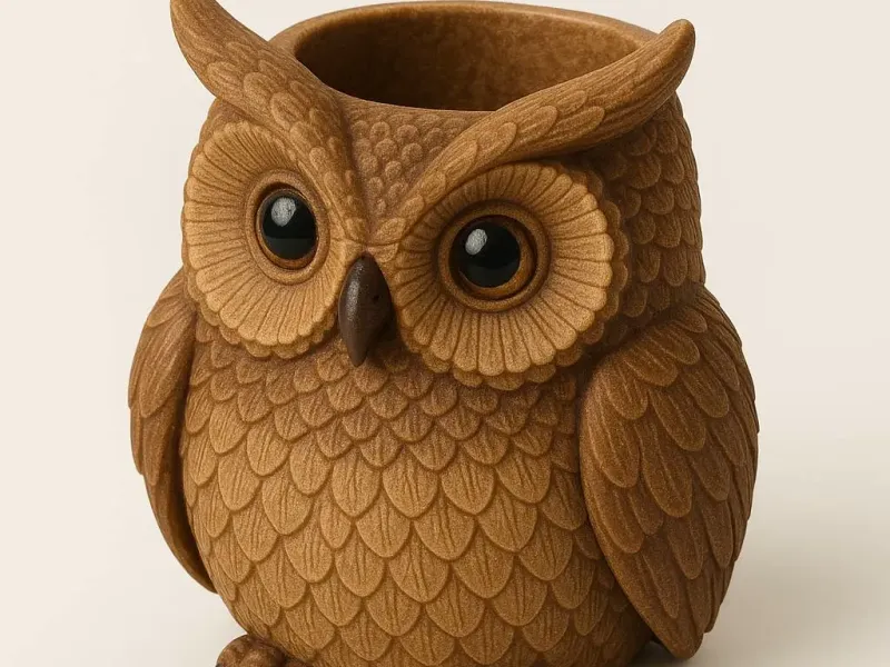 Owl Full Body Pen Holder