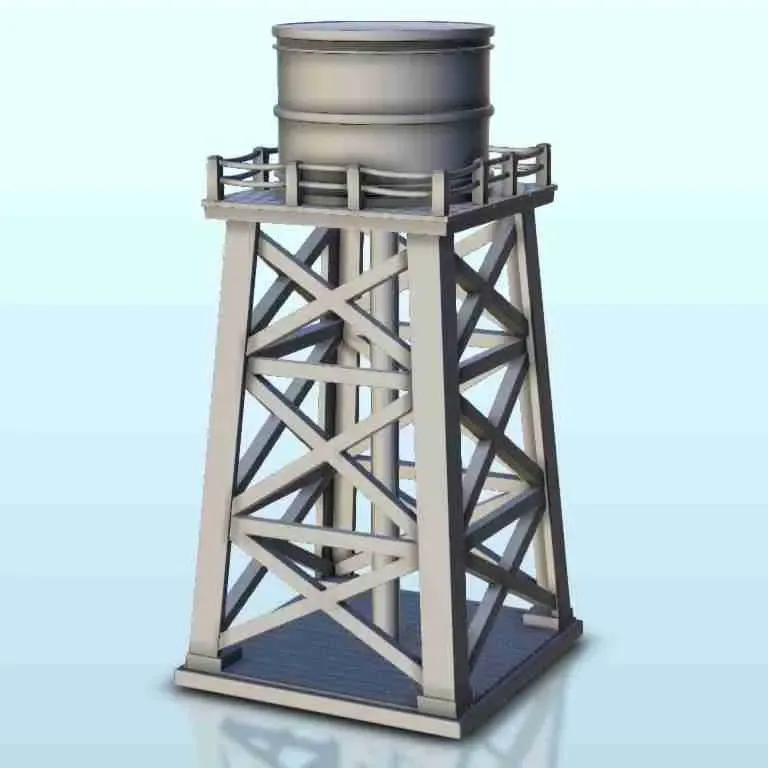 Wild West water tower - western old ACW USA US civil war ame