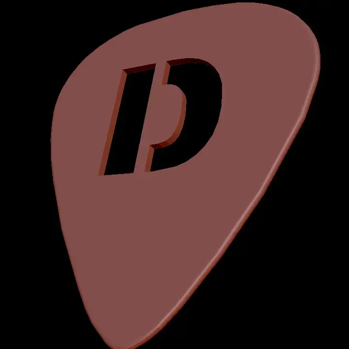 Guitar pick D (quick calibration test)