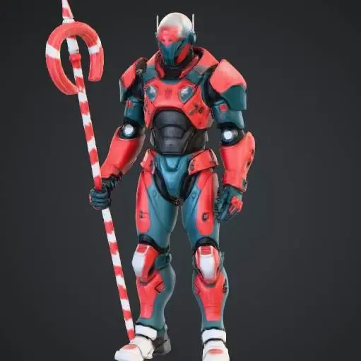 FREE candycane warrior