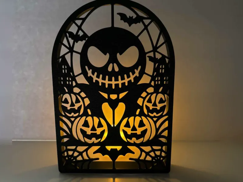 Jack Skellington Halloween muurkunst of tafeldecoratie