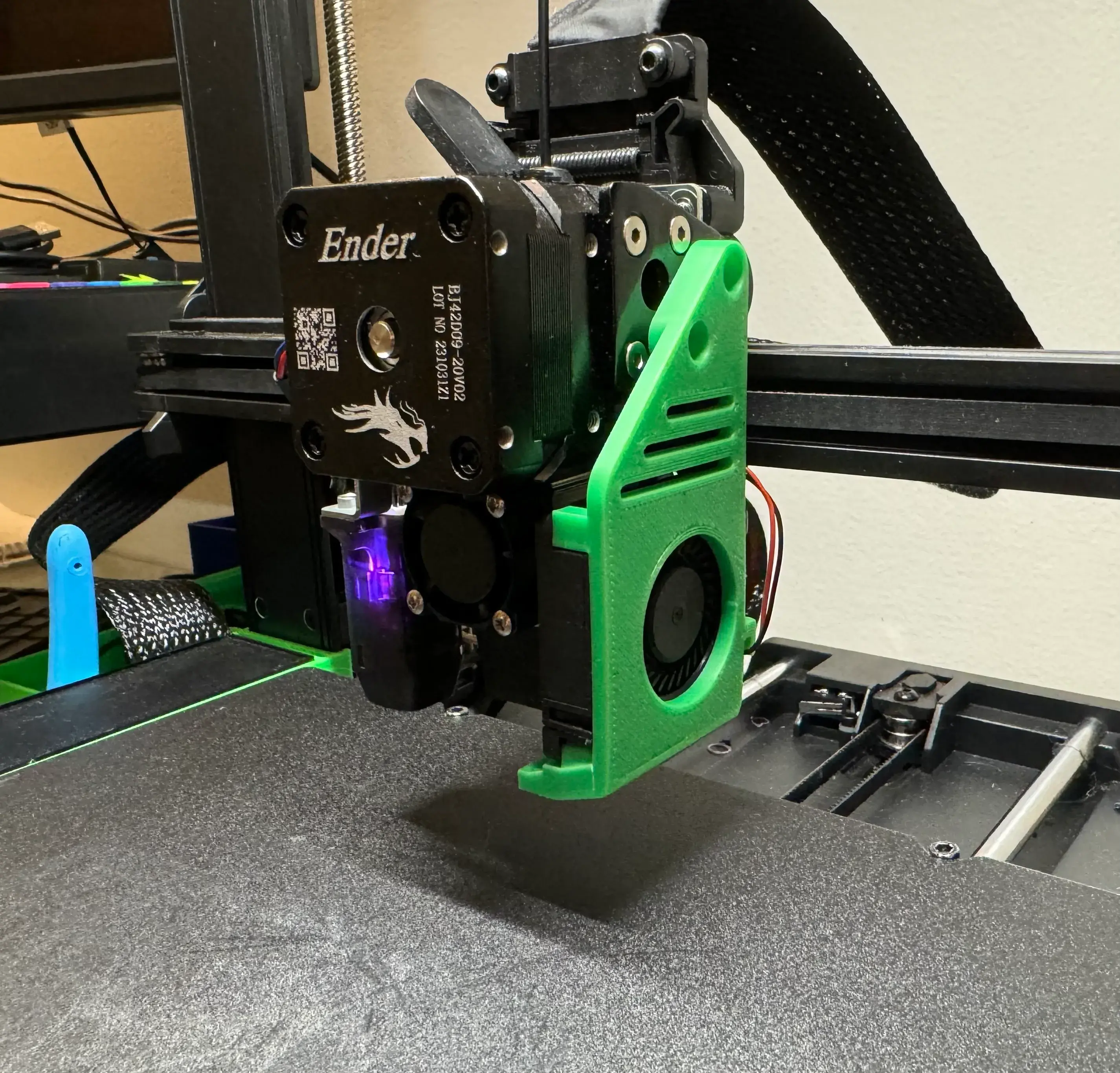 Ender-3 V3 SE Lightweight Hot End Fan Mount Upgrade