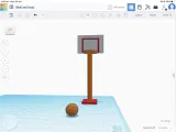 Basketball and Hoop-0