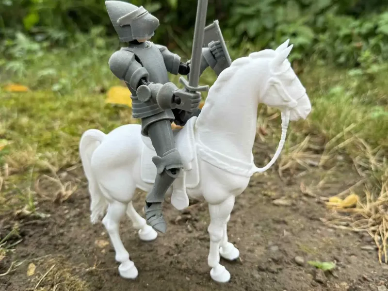 War horse for knights