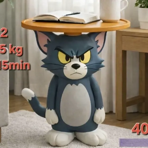 Tom und Jerry Tisch, Montierteile