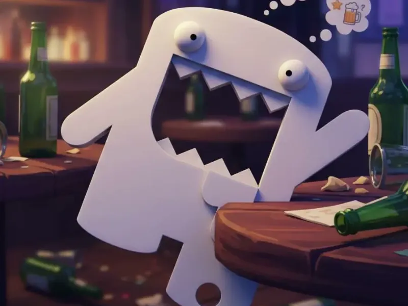 Llavero Drunk Domo