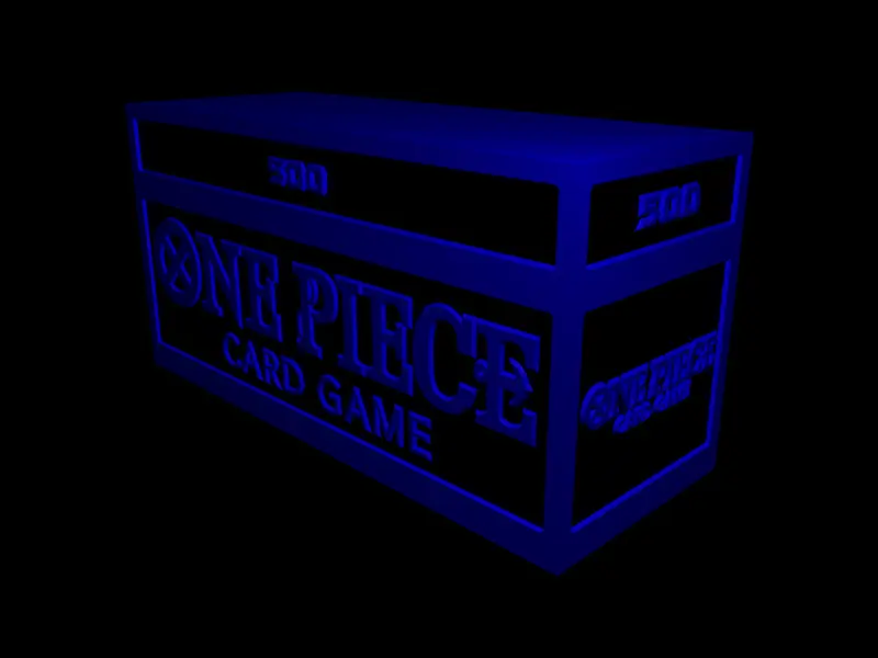 Card Box V2 - One Piece - 500 Cards (Non-Sleeved)