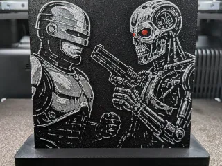 Epic 3D Fight: RoboCop vs Terminator