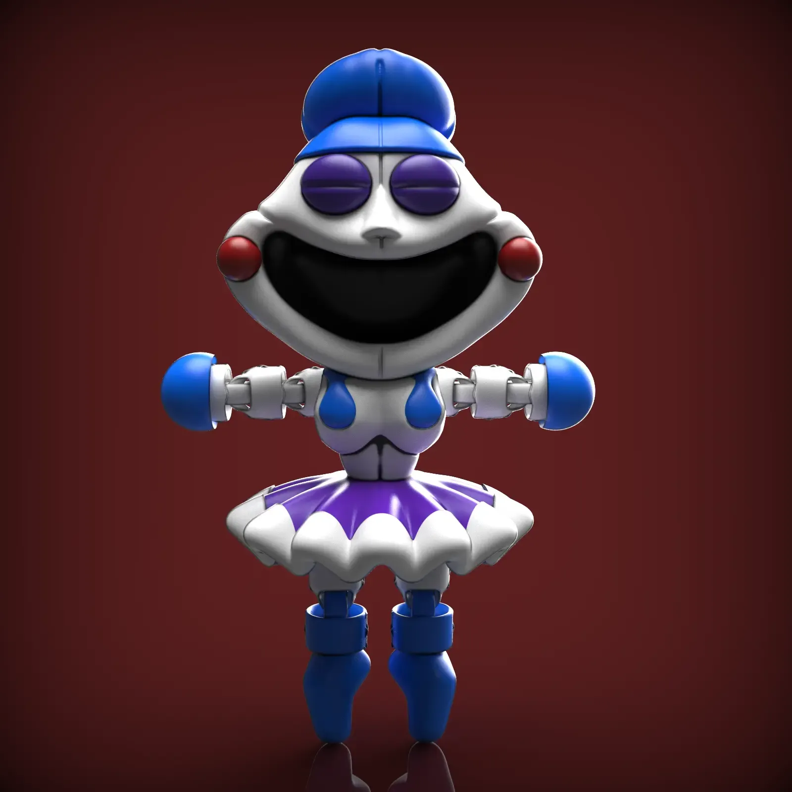 BALLORA SMILING // PRINT-IN-PLACE WITHOUT SUPPORT